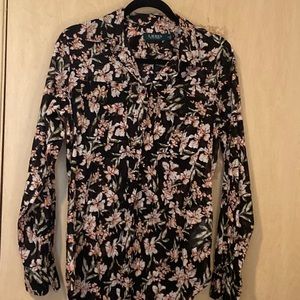 Women’s floral blouse